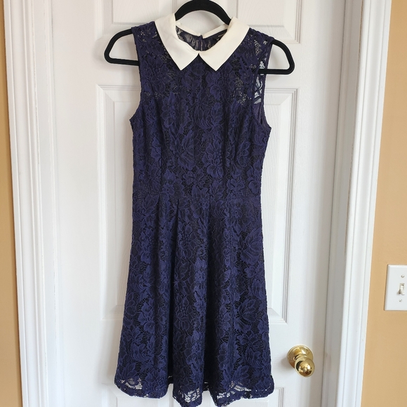 RW&co peter pan collar dress size 2 - Picture 1 of 5